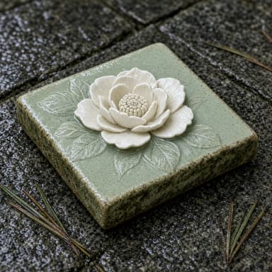 Camellia tile